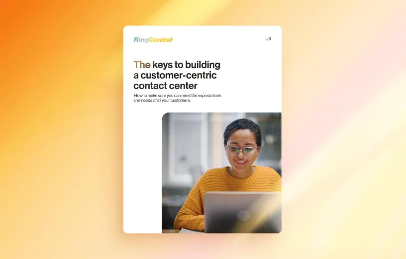 Couverture de l’eBook sur la conception d’un centre de contact centré sur les clients