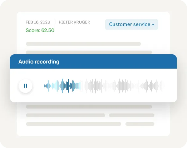 L’enregistrement audio d’un appel reçu dans l’application RingCentral