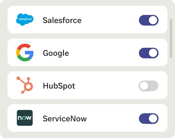 Activer les boutons pour les intégrations RingCentral 